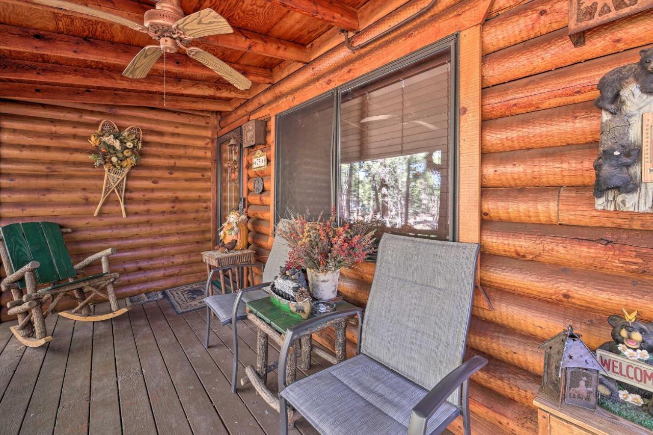 Rustic Lakeside Cabin - Family And Pet Friendly! Пайнтоп-Лейксайд Экстерьер фото